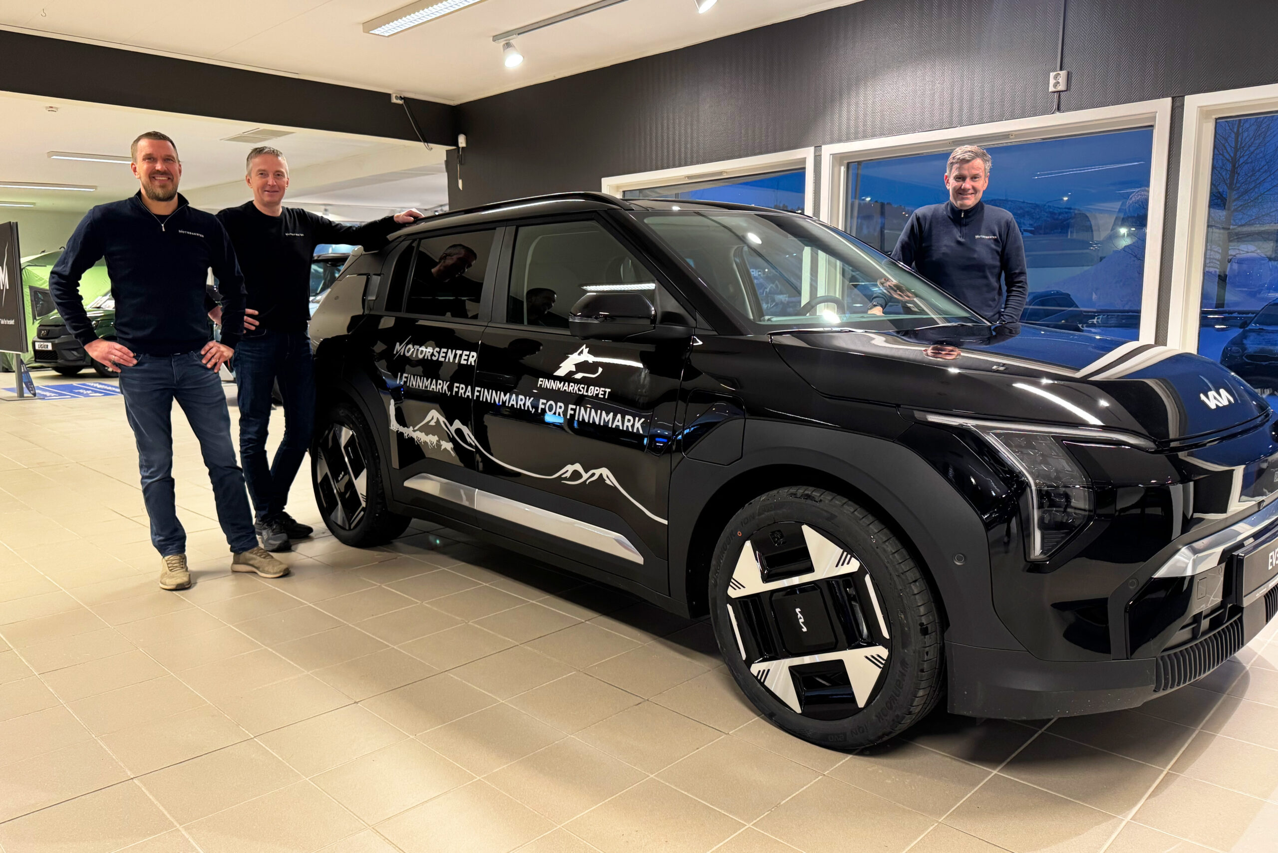 Motorsenter Gruppen er med på laget